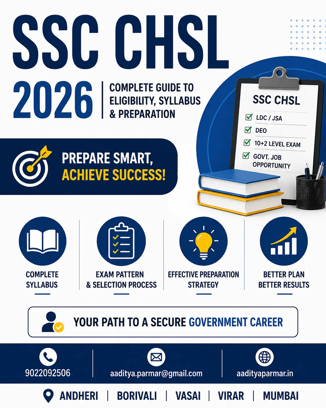 SSC CHSL 2026: Complete Guide to Eligibility, Syllabus & Preparation
