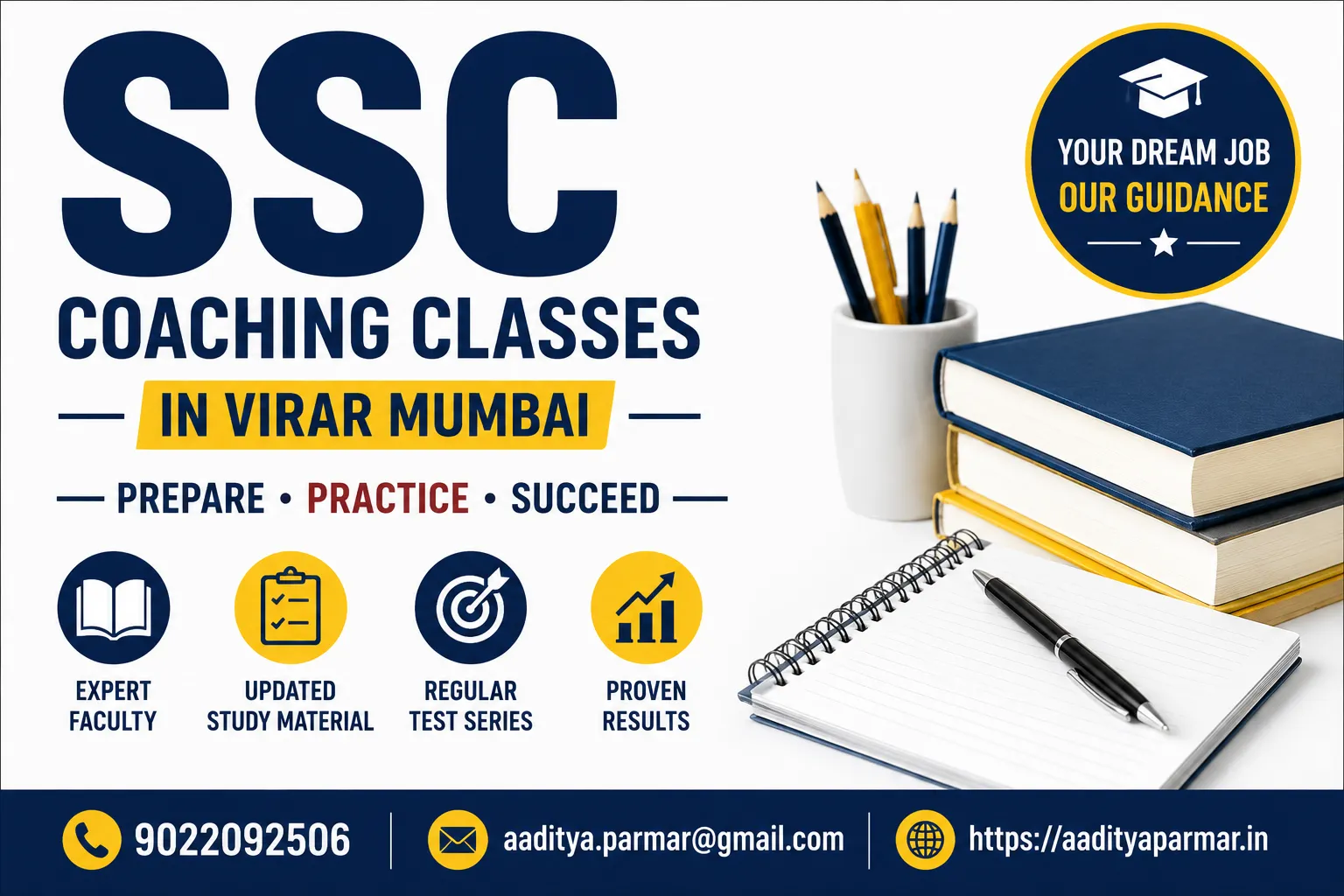 SSC Coaching Classes in Virar Mumbai – Complete Guide for SSC Exam Preparation