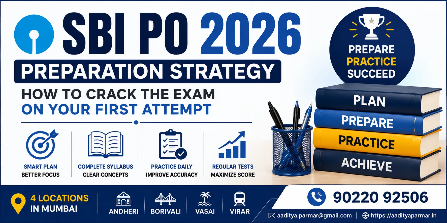 SBI PO 2026 Preparation Strategy: How to Crack the Exam on Your First Attempt