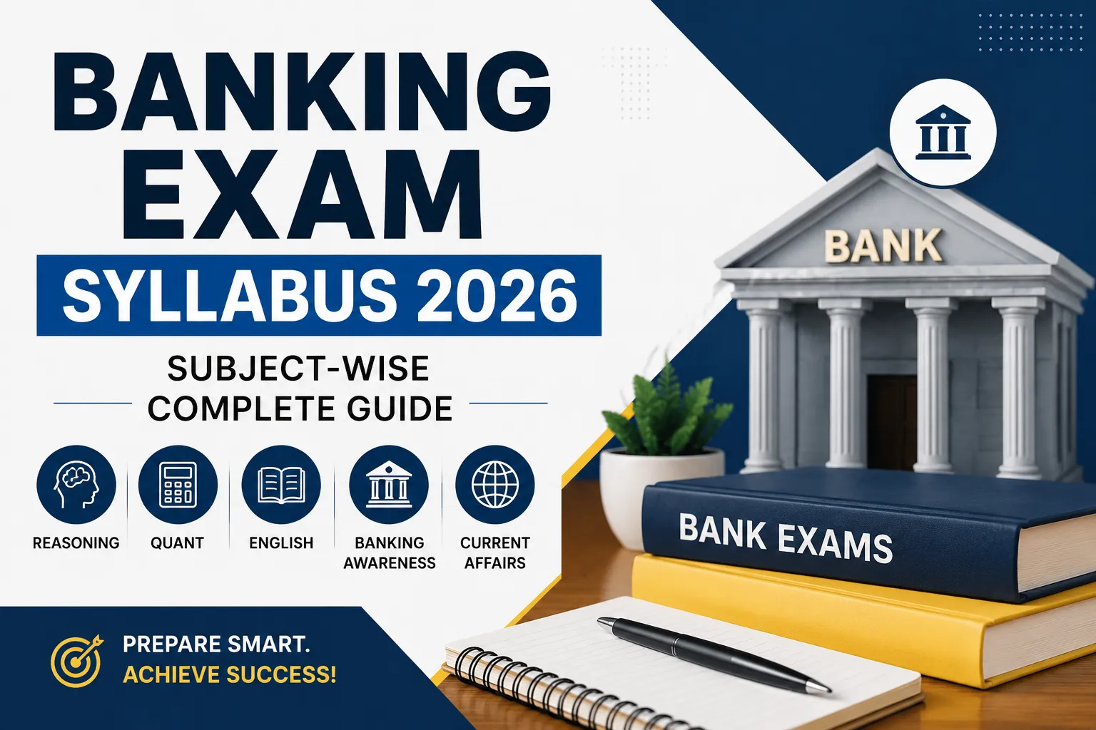 Banking Exam Syllabus 2026: Subject-Wise Complete Guide
