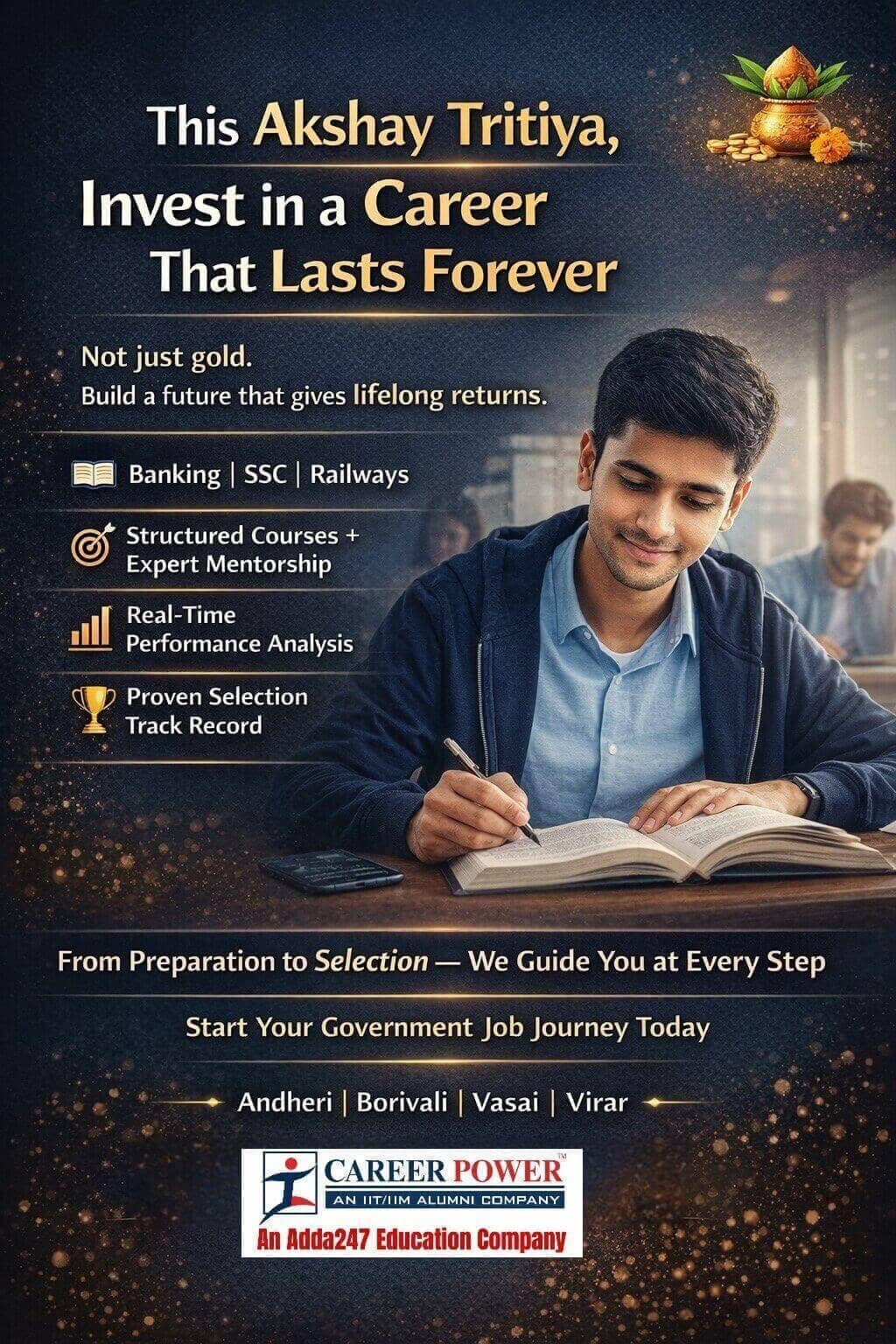 Akshay Tritiya 2026 Offer – Start Your Government Job Preparation with Career Power Adda247