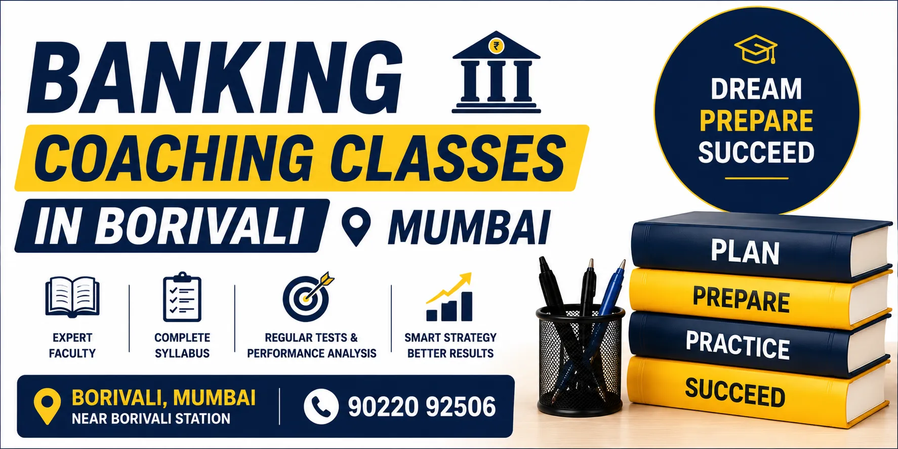 Banking Coaching Classes in Borivali Mumbai | IBPS & SBI