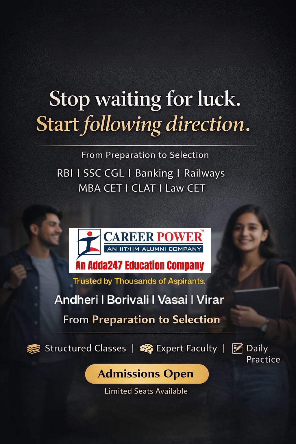 Career Power Adda247 Mumbai – Best Coaching for Banking, SSC, RBI, CET & CLAT Exams