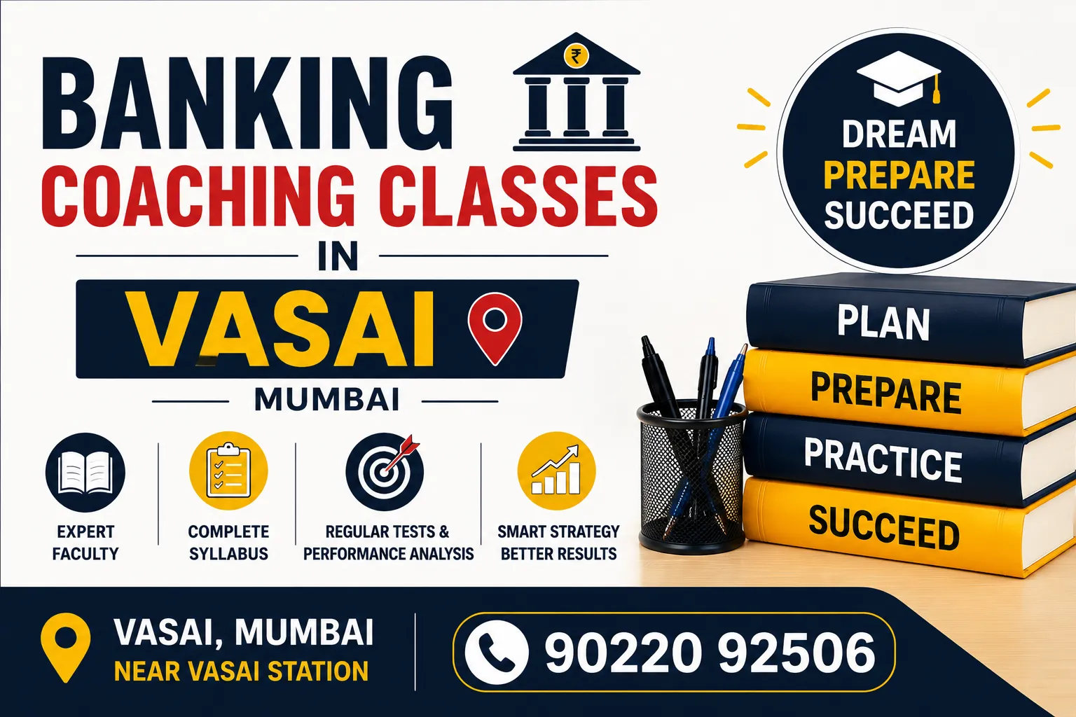 Banking Coaching Classes in Vasai Mumbai