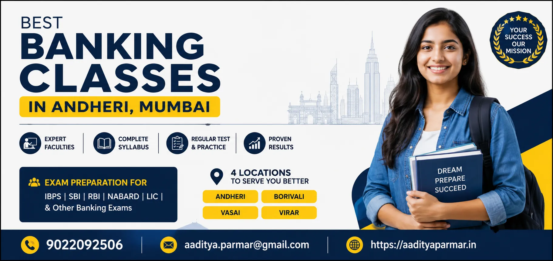 Premier Banking Classes in Andheri, Mumbai | Expert Coaching for IBPS, SBI, RBI
