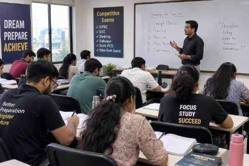 Banking exam coaching classroom in Mumbai